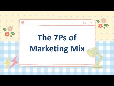 The 7Ps of Marketing Mix | Entrepreneurship