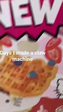 I made a claw machine 😄 #diy #hellokitty