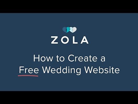 Zola | Free Easy Wedding Website Templates | How It Works
