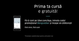 222K views · 635 reactions | Cu Uber apeși un buton și un șofer partener ajunge la tine în câteva minute. Fără stres, fără cash! Descarcă aplicația, introdu codul promoțional MergcuUber și prima ta cursă e gratuită, în limita a 25 lei https://get.uber.com/go/MergcuUber | Uber | Facebook