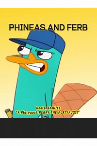 I love how the implication in these scenes is that Doofenschmirtz encounters a lot of fully functional, bipedal platypuses that have just integrated themselves into society but Perry is the only one that wears a hat and that's how he recognises him. #phineasandferb #perrytheplatypus #doofenshmirtz #fyp #usa