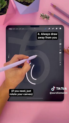 Tips for Smooth Lettering in Procreate
