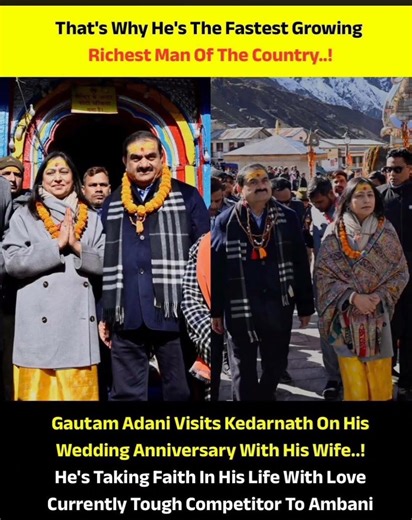 #Hppt % Adani # # glowing # faster Than # Ambani