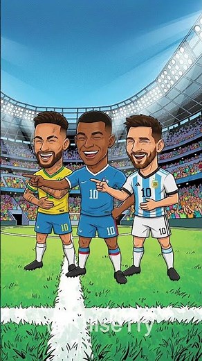 Who Is the Strongest football player? Hit the button Challenge Animation