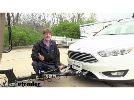 Test Fitting the Blue Ox Alpha Non-Binding Tow Bar - 2017 Ford Focus