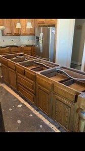 Water flooded this entire lower floor due to broken water line. Insurance gave homeowner a check for $24k. If you look closely you can see the cupping in his hand scraped hardwoods. Challenge accepted. We came in, performed remediation and got the insurance to pay an additional $70k to perform a complete restoration. Mission accomplished! | Aboveboard Home Services, LLC