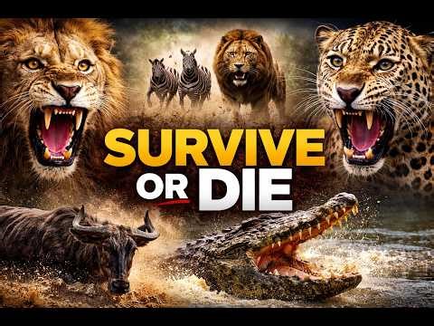 The Wild Never Sleeps – Survival in Nature | Full Wildlife Documentary (24 Minutes)