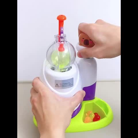 Space Magic Balloon DIY Craft Kit, includes sticker-decorated balloons, rocket pump, and monster friends - STEM learning toy for children aged 3 and up, creative birthday party activity with step-by-step guide, durable plastic balloons and reusable pump,