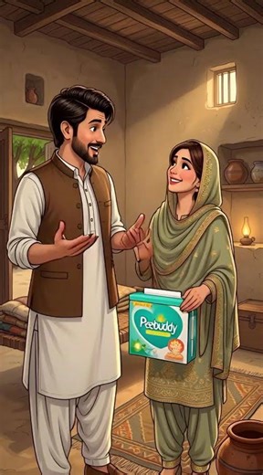 Jab Ghar Mein Washroom Na Ho To Kya Hota Hai 😅 | Husband Wife Funny Story #FunnyStory #shorts