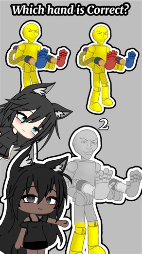 1 or 2? || Which Hand is Correct? || ib @ramuart0 #poppyplaytimechapter5 #poppyplaytime #animation