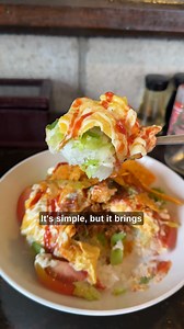 Okinawa has perfected the elementary school taco salad #japan #japanesefood #japanfood #foodinjapan #japanlife | Japan Eat