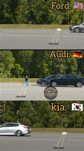 ​AEB Battle: Kia vs. Audi vs. Ford – Who Stops in Time? 🛑