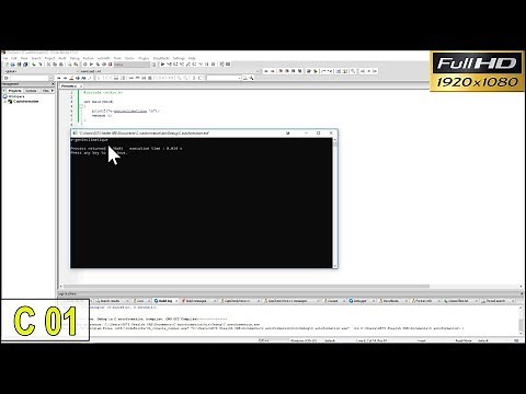 C01-Installation de Code Blocks et du compilateur C avec MinGW