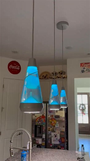 I was asked to install a very unique light fixture today! These Lava Lamp pendant Lights will set you back $400.00 each! Homeowners said they waited 2 years to receive them ( as they came from a kickstart group) and upon arrival realized that they could not install them without a seasoned pro! They happend to be cruisin around town one day and seen my van. The rest is history! The homeowner just sent this video to my phone and said this has made her entire month! | Marquis Cox