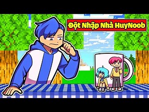 HIHA VÀ YUMMIE THỬ THÁCH BIẾN NHỎ ĐỘT NHẬP NHÀ HUY NOOB TRONG MINECRAFT 😍😱