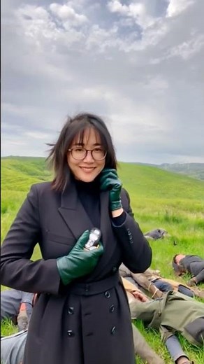 gloved woman used a device to kill people with