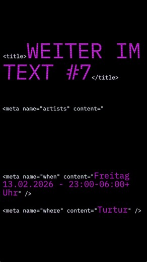 Henning Riez / Metaflex / Dark Dieter | 🚀📡📞 Diesen Freitag Weiter im Text #7, im @turturclub: All Killer no Filler 🤸‍♀️⛳🐙 Dieses mal crazy Kombo: der... | Instagram