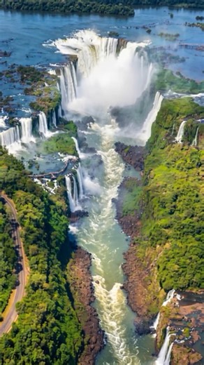 Inside Iguazu Falls: South America’s Natural Wonder #naturedocumentary #brazil #waterfall