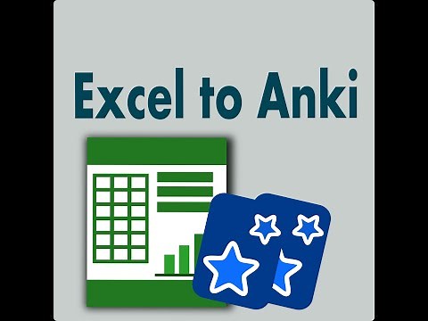 Excel to Anki