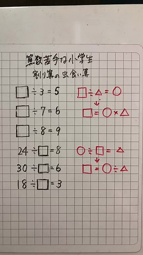 虫食い算と割り算のコツを学ぼう！