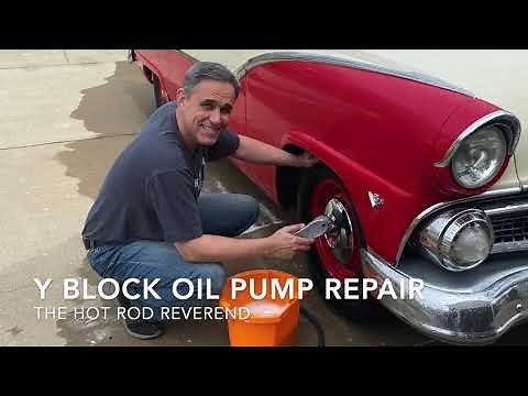 C2AE Ford 292 Y Block Gerotor Oil Pump Repair