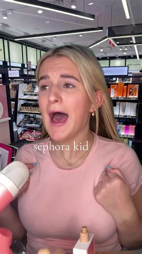 finally you can see the sephora kid #asmr #asmrvideo #asmrroleplay #asmrmakeup #foryoupage