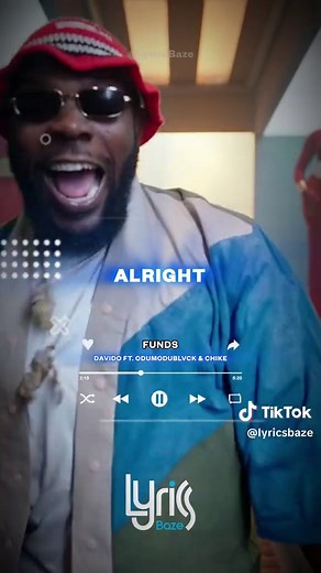Davido - Funds Lyrics Video Featuring Odumodublvck & Chike