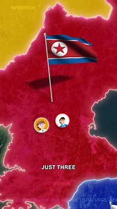 Is It Possible to Escape from North Korea? #northkorea #escape #map #animation #geography #history #facts #border #worldnews #asia #northkoreafacts #military #didyouknow #interestingfacts #worldmap #politics #travel #mapping #education #viralvideo | Adz offical | Facebook
