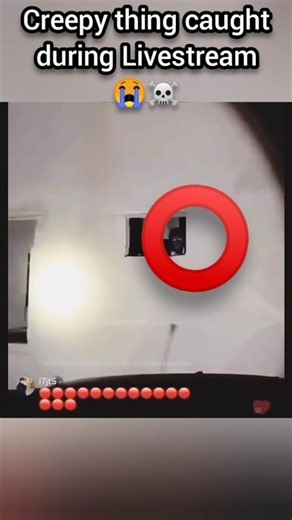 creepy thing caught on camera 😭☠️(don't watch alone) #creepy