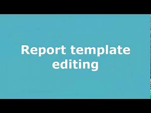 Edit sales bill template