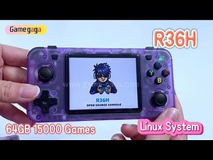 R36H Handheld Game Console Arkos System 15000/20000 Retro Games
