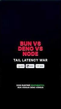 Bun vs Deno vs Node: The 2026 Runtime Performance Deathmatch Is Fin...