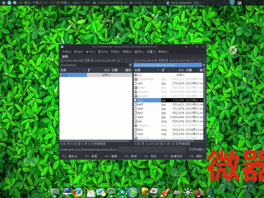 合快捷键操作的文件管理器tuxcmd,TuxCommander