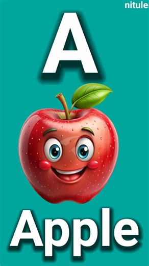 ABC Phonics Song for Kids 🎶 | A for Apple 🍎 | Alphabet Song | Toddler Learning Video #kids #abcd