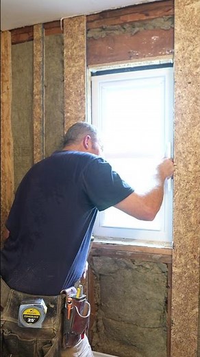 Window in a shower replacement