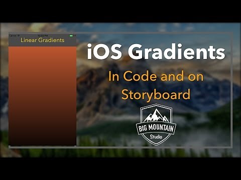 How to create a Color Gradient on the Storyboard - Long Version (iOS, Xcode 8, Swift 3)