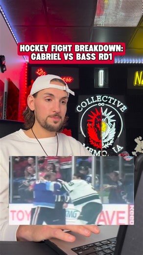 The Fight Plan: with Kurtis Gabriel on Instagram: "The Fight Plan - Fight Review: Gabriel vs Bass RD 1 #hockey #fight #hockeyfight #nhl"