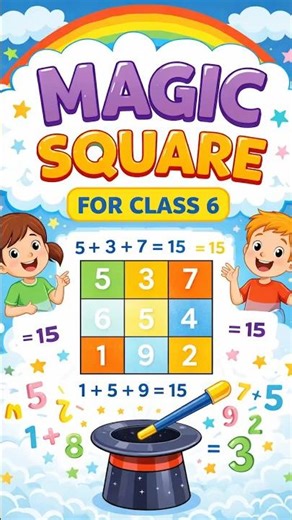 Magic Square Puzzle|Fun and Brain Boosting Maths