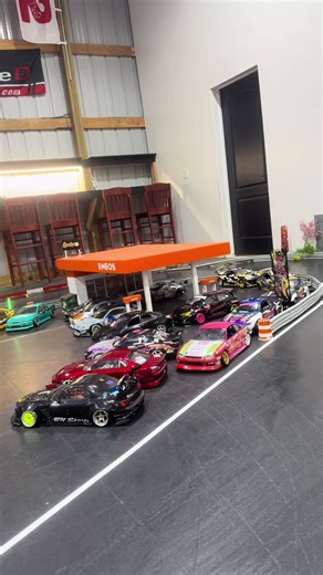 RC Drifting: Gas Station Takeover with Chassis Tricks