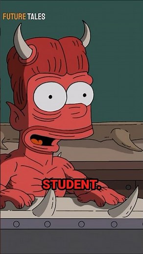 Bart Graduates From School In Hell #thesimpsons