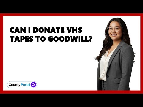 Can I Donate VHS Tapes To Goodwill?