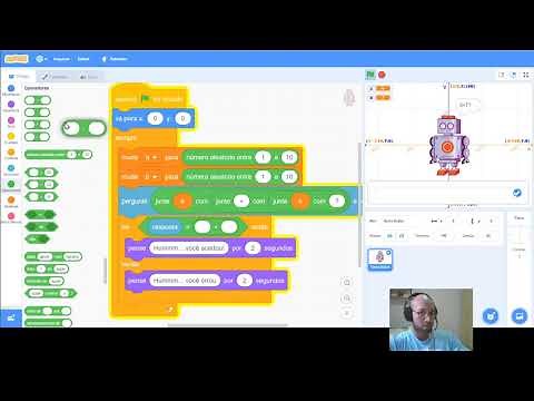 Aula no Scratch - Problemas de Matemática