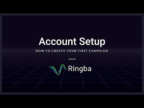 Account Setup | Ringba Call Tracking & Analytics