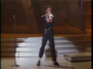 Spongebob dances with Michael Jackson