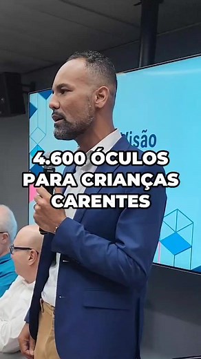 Óculos para 4.600 crianças. Orgulho de ver o programa Visão do Amanhã se tornar realidade em Campinas, oferecendo exames oftalmológicas essenciais para os estudantes da rede municipal. Um protocolo do nosso mandato que virou lei para um futuro mais brilhante! | Higor Campo Grande Info | Facebook