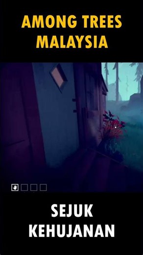 Menggigil Dalam Hujan 🌧️ | Survival Chill Among Trees #AmongTrees #SurvivalGame #Hujan #BasahKuyup