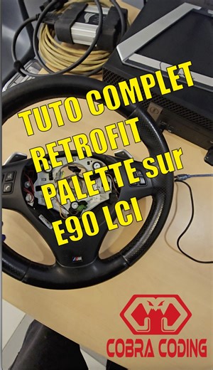 Tuto complet retrofit palettes / - sur E90 #BMW #bmwretrofit #e90lci #N57 #e90stage3 | Joel Decker
