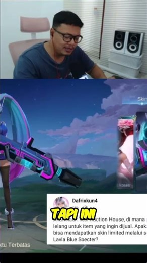 Skin Limited Mobile Legends Layla Blue Specter #mobilelegends #mlbbxaot #mlbb #mlbbcreatorcamp