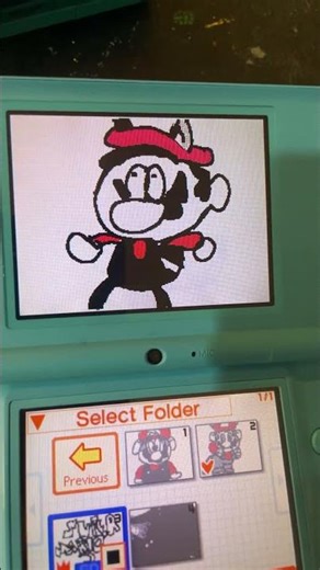 New Mario animation #mario #flipnote