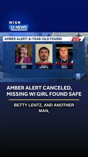 Amber Alert canceled, missing Wisconsin girl found safe
